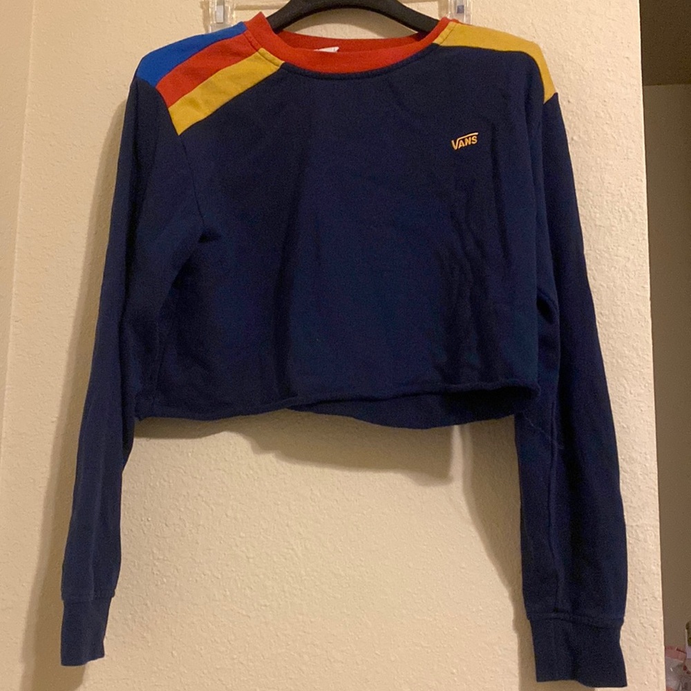 Retro vans crop top